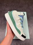Lanvin Curb Sneakers White Blue