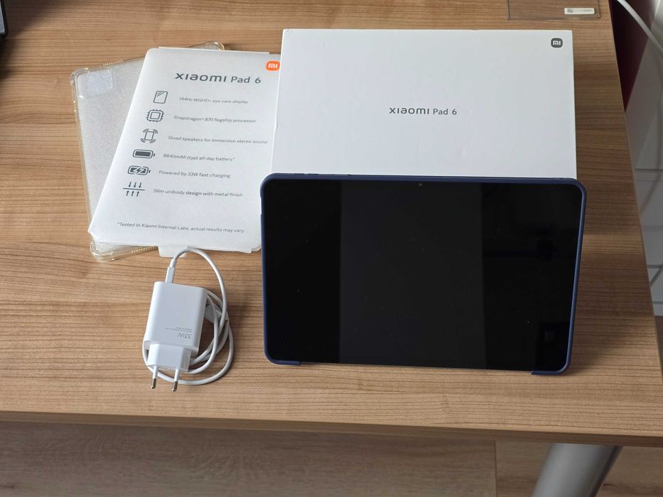 Xiaomi Pad 6 Snapdragon 870 Ekran 11" 8GB / 256GB