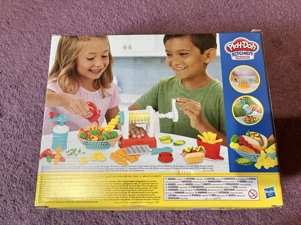 Набір Play doh картопля фрі хот дог ігровий