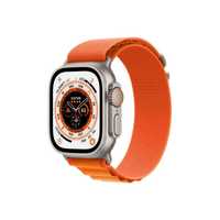 Apple Watch Ultra (Titanium) - 49mm - Orange Alpine Loop - SELADO