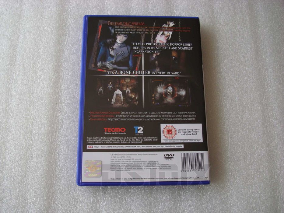 Project Zero playstation ps2