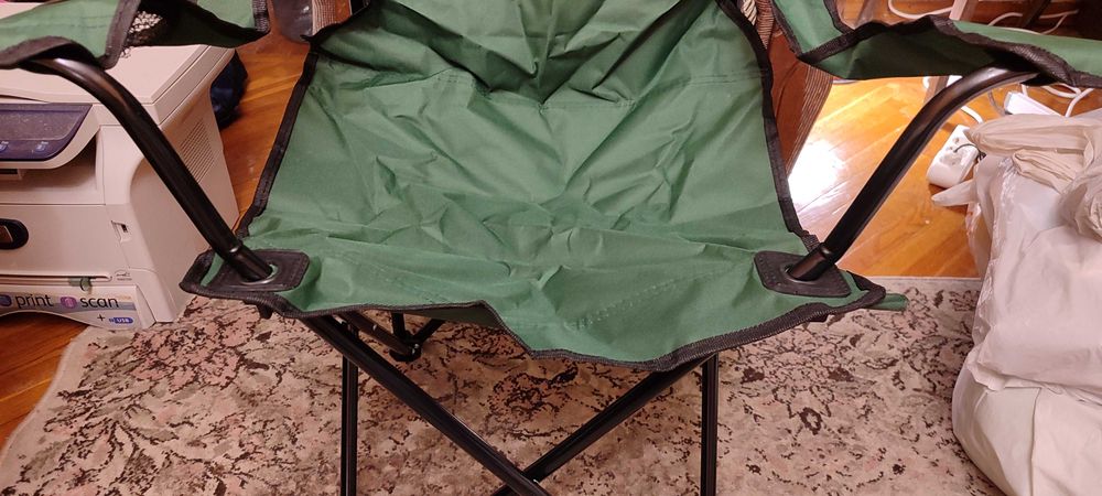 Стул складной со спинкой