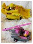 Skye i Rubble w pojazdach. Psi Patrol (Paw Patrol) + figurka gratis