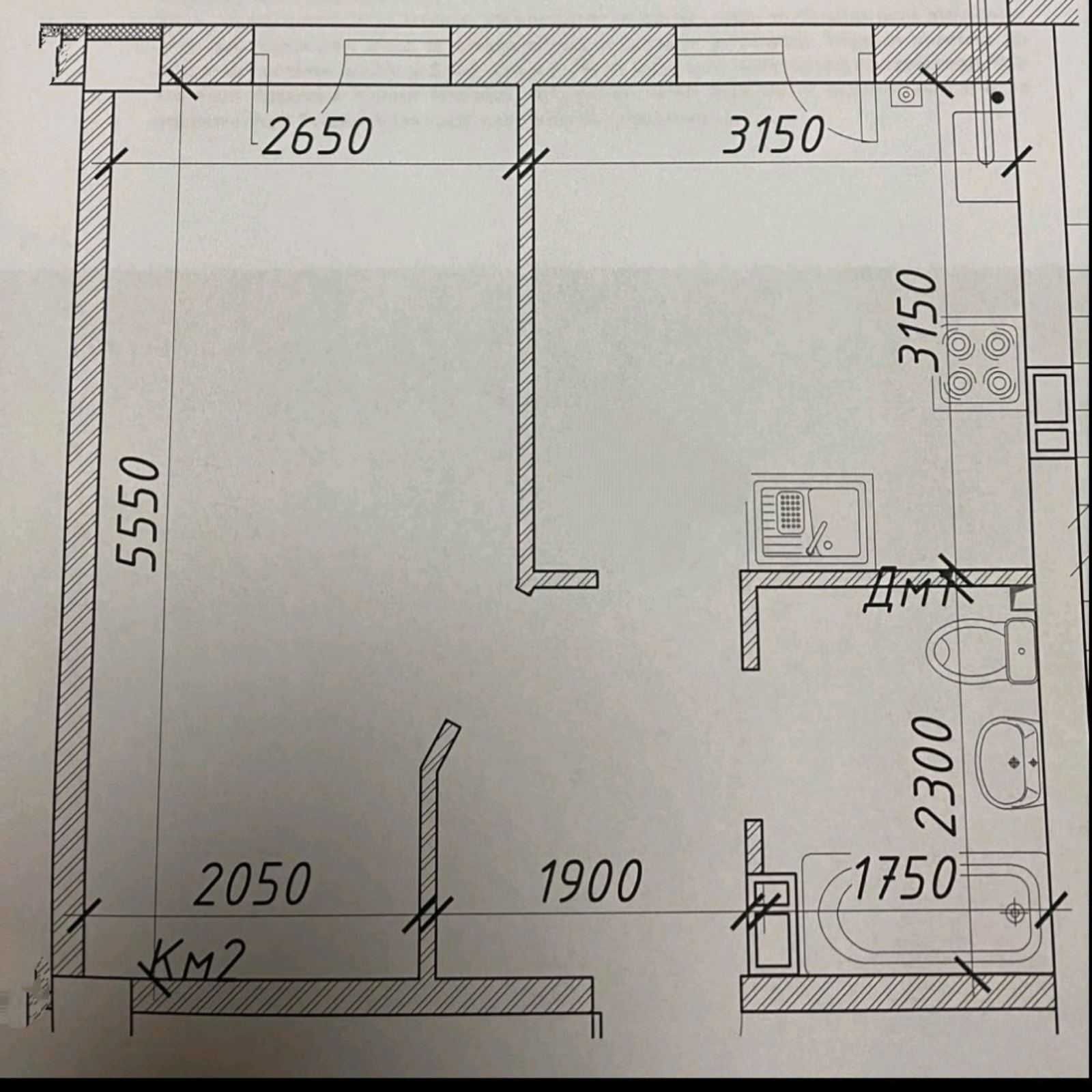 ЖК Via Roma 1 ком.кв. Газовый котел. Без комиссии