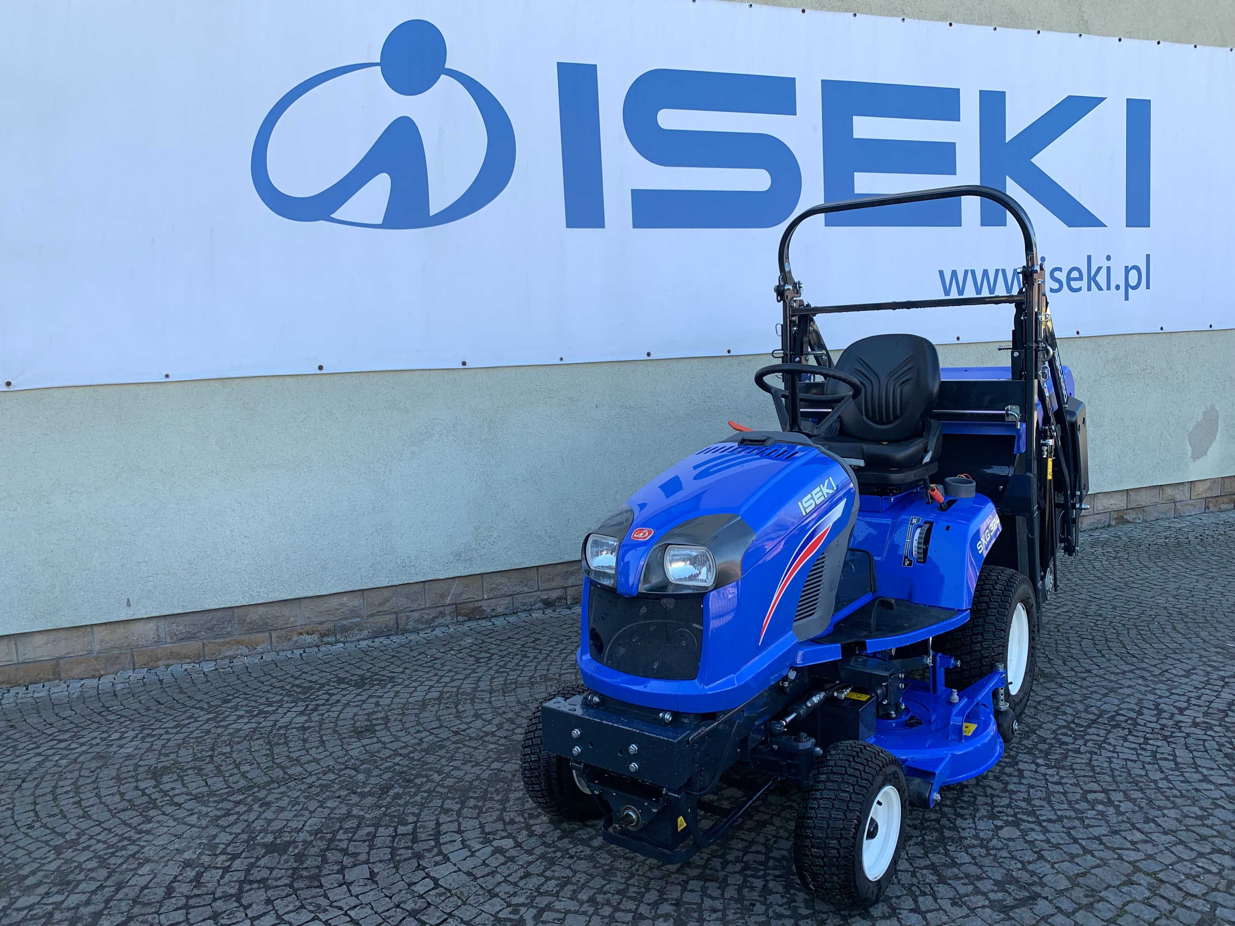 ISEKI SXG 324 wysoki wysyp, kosiarka komunalna, nowa cena brutto