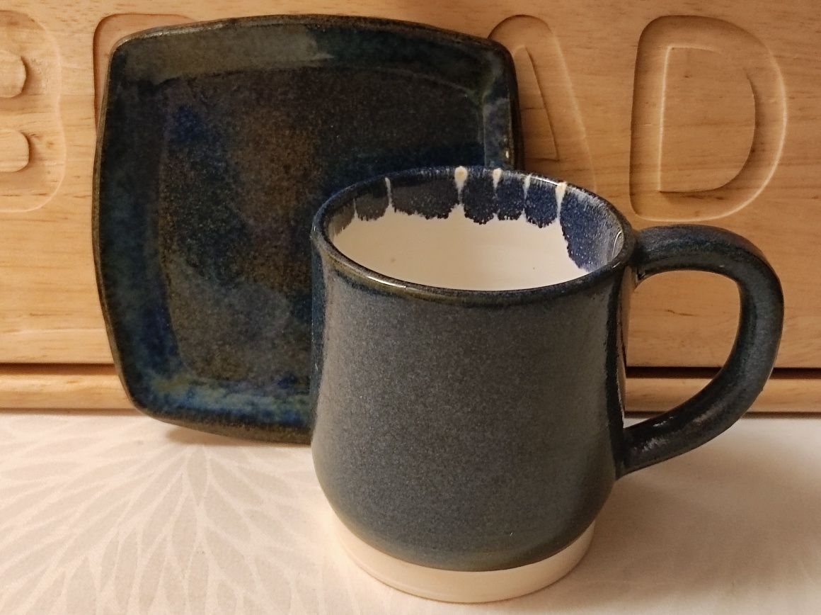 Kubek ceramiczny mug ceramika artystyczna rękodzieło handmade użytkowa