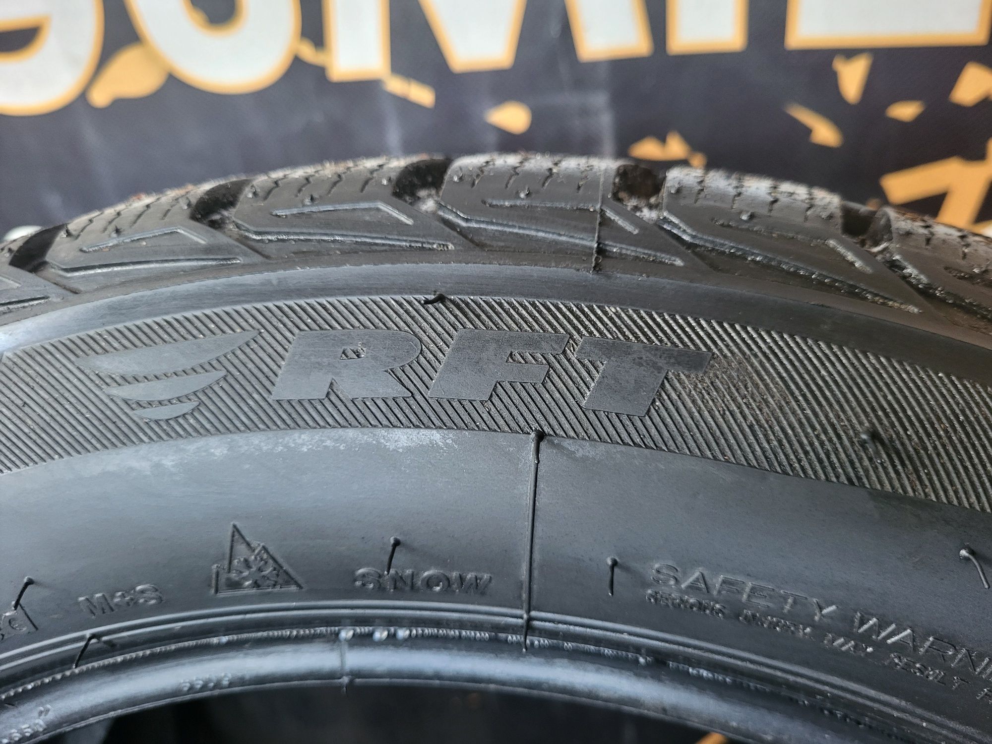 Opony zimowe 225/50/17 Bridgestone 7,5/8,2mm RunFlat