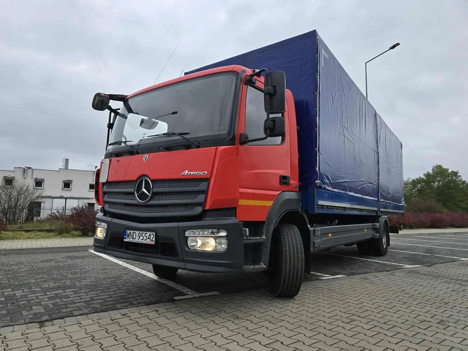 Mercedes-Benz ATEGO  1824 1Właściciel POTWIERDZONY Przebieg Salon PL Brutto Gotowy Do Pracy