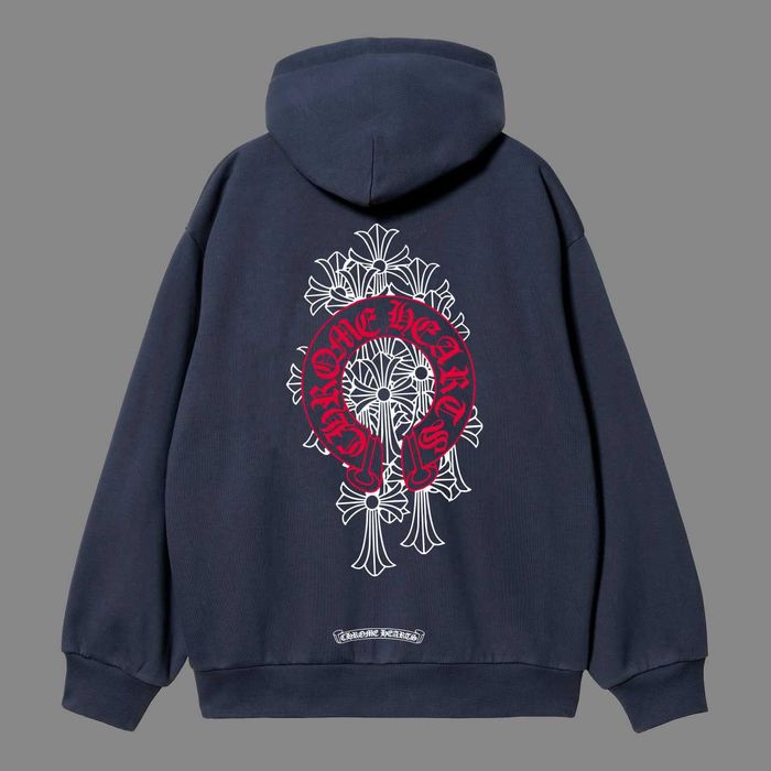 Зип худи chrome hearts