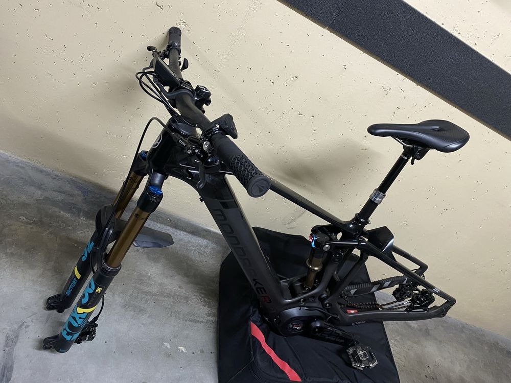 Bicicleta  Mondraker Crafty Carbon SL eletrica Enduro Fox