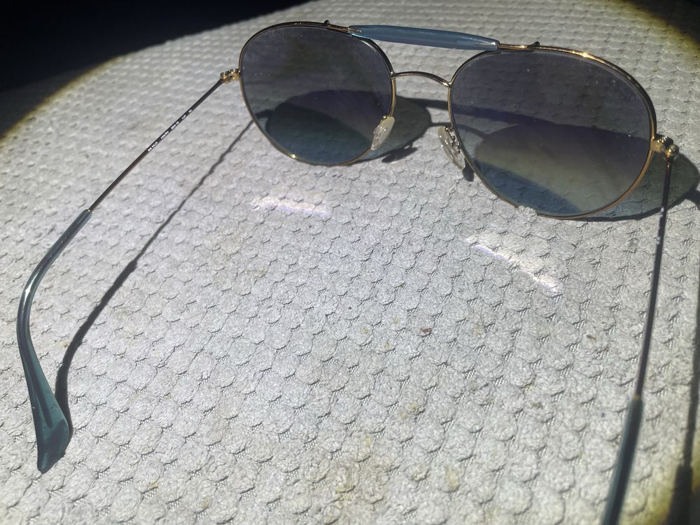 Okulary RayBan RB3540 GOLD GREEN