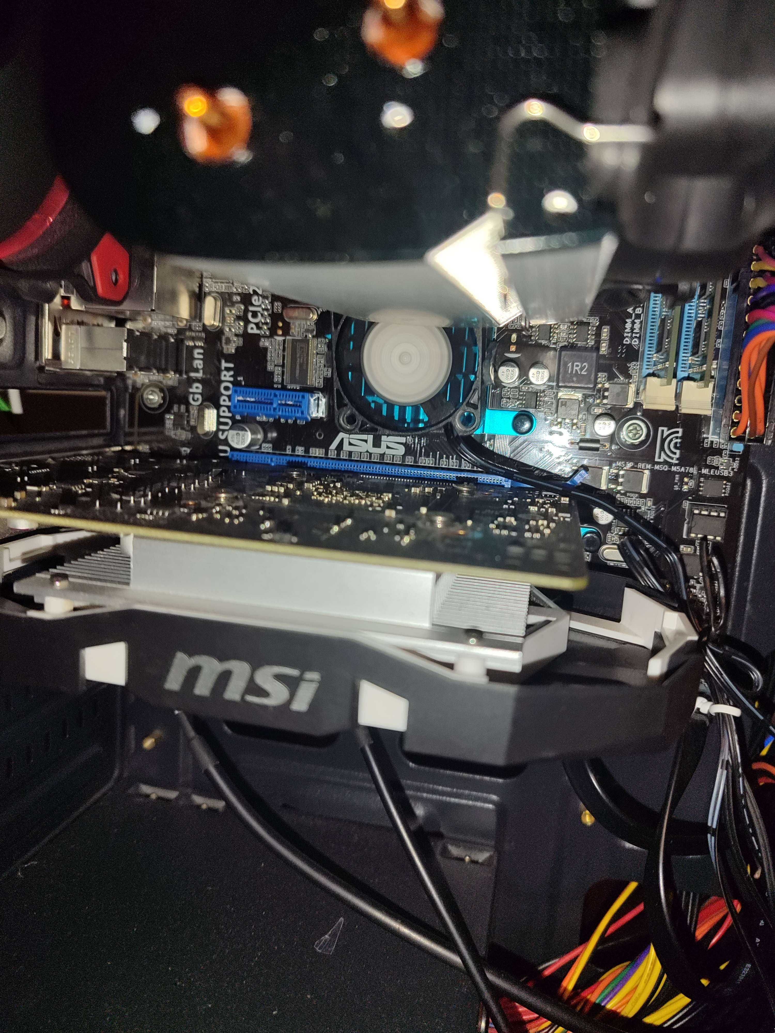 Материньська плата m5a78l m le + 16gb + кулер