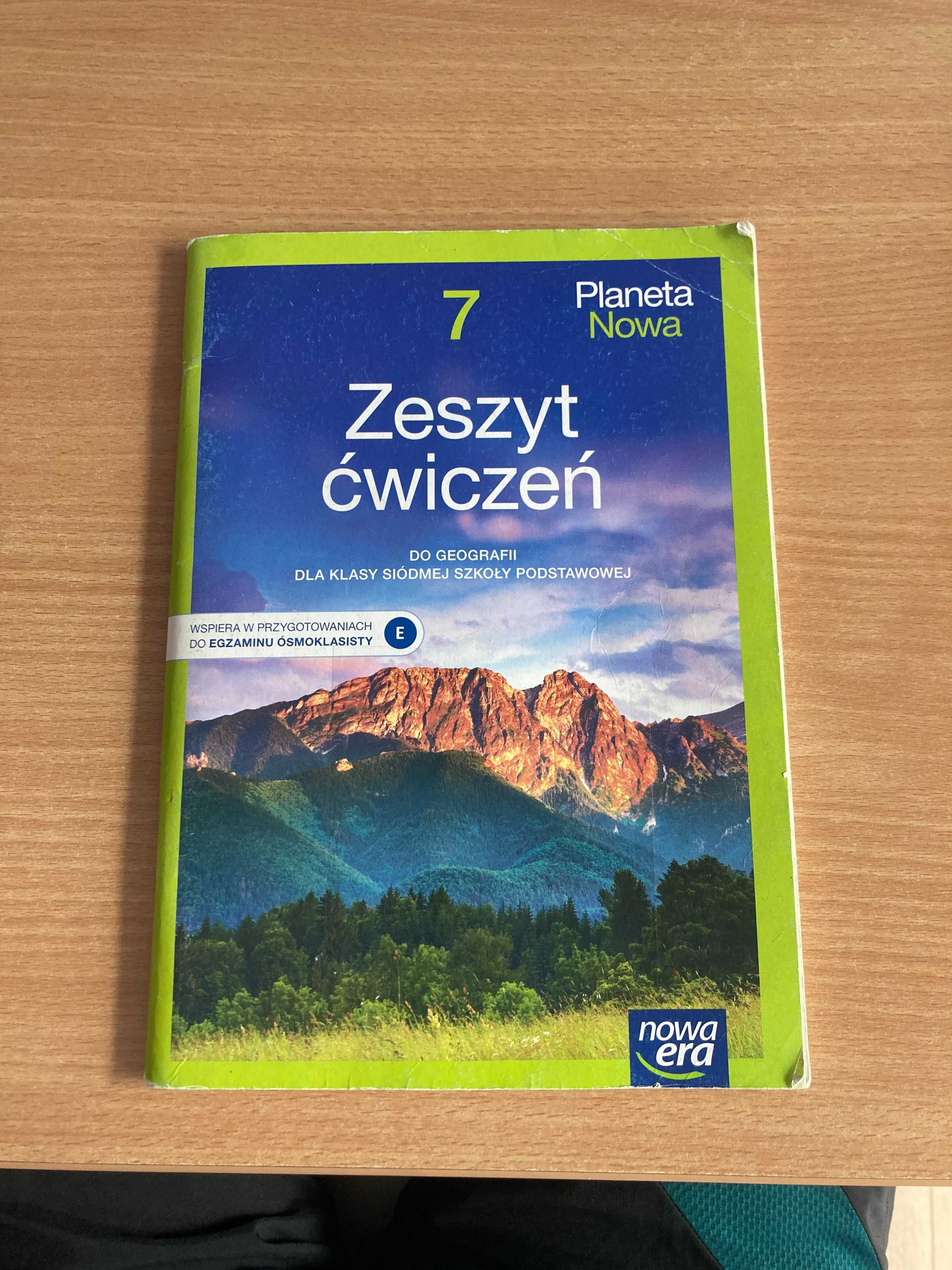 Podręcznik / Zeszyt ćwiczeń do Geografii dla klasy 7