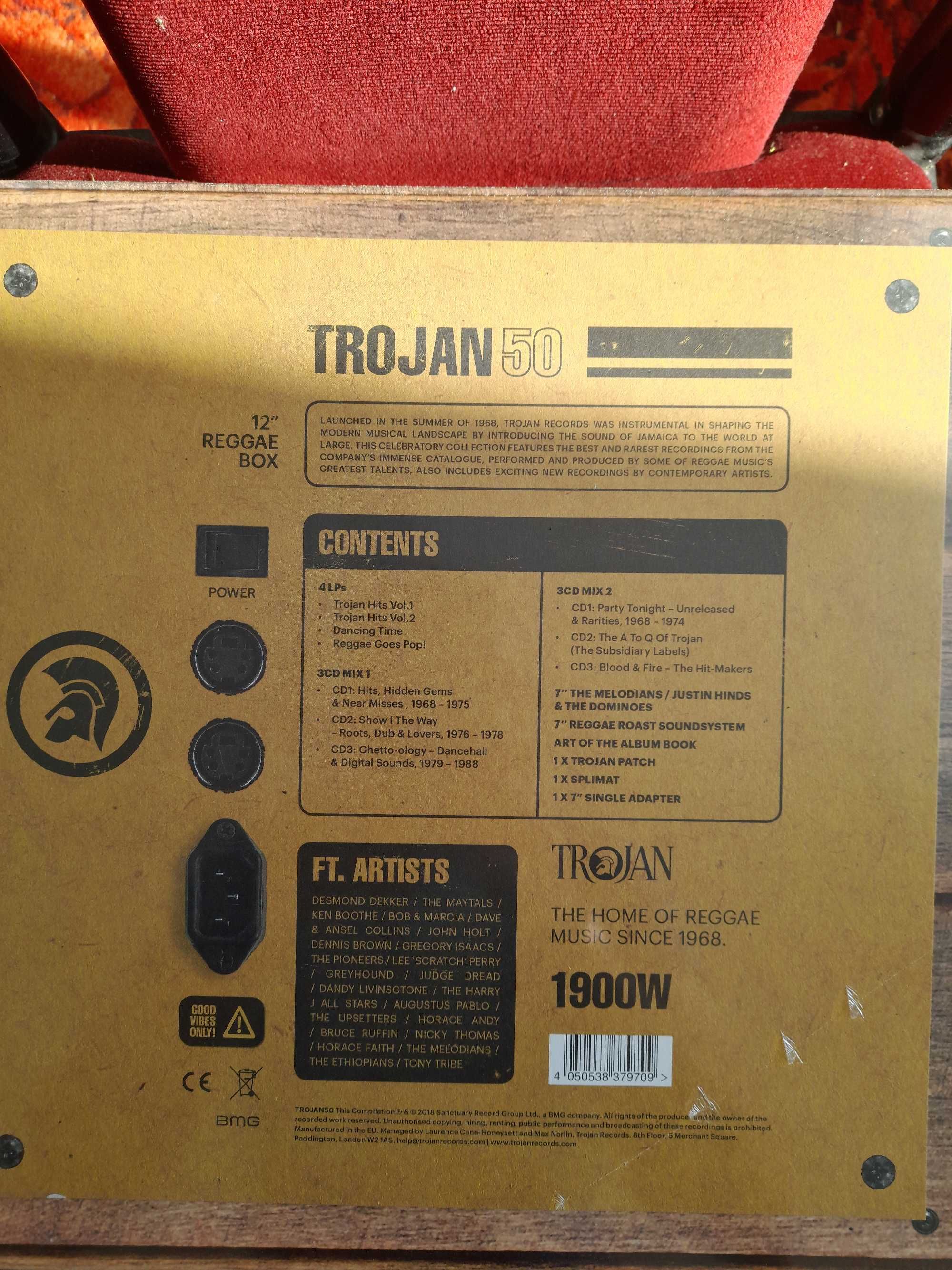 Various – Trojan 50 Box Set (Vinyl/Cd)