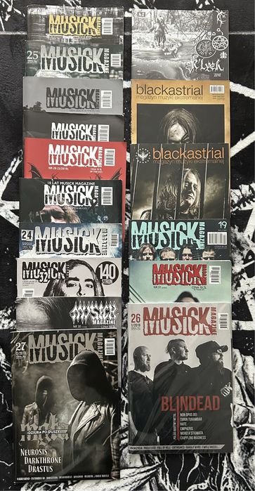Music Magazine, R’Leyeh, Blackastrial, magazyny muzyczne