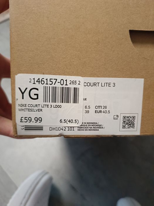 Buty Nike Court r 40,5 NOWE.