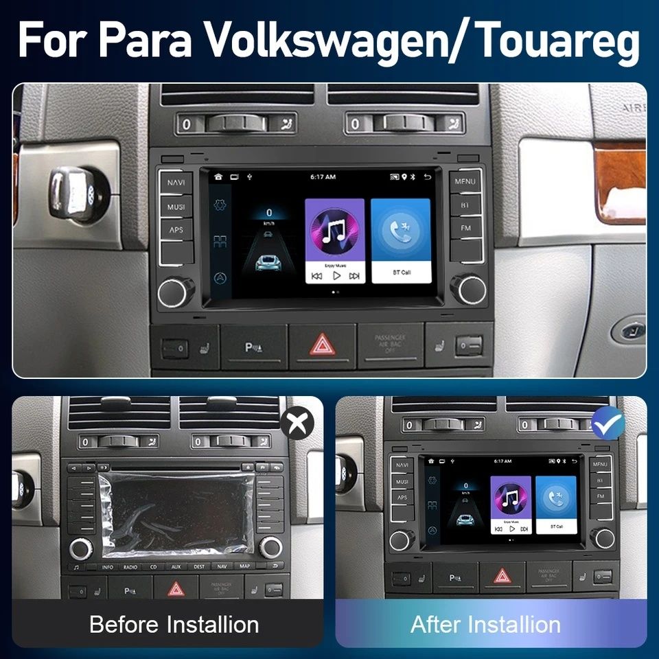 Radio nawigacja VW MULTIVAN  TOUAREG   Android auto