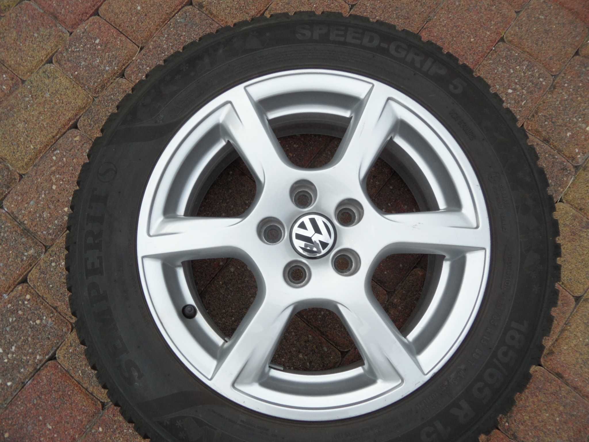 Koła Zimowe 15 Aluminiowe VW Polo Fabia, Ibiza 5x100