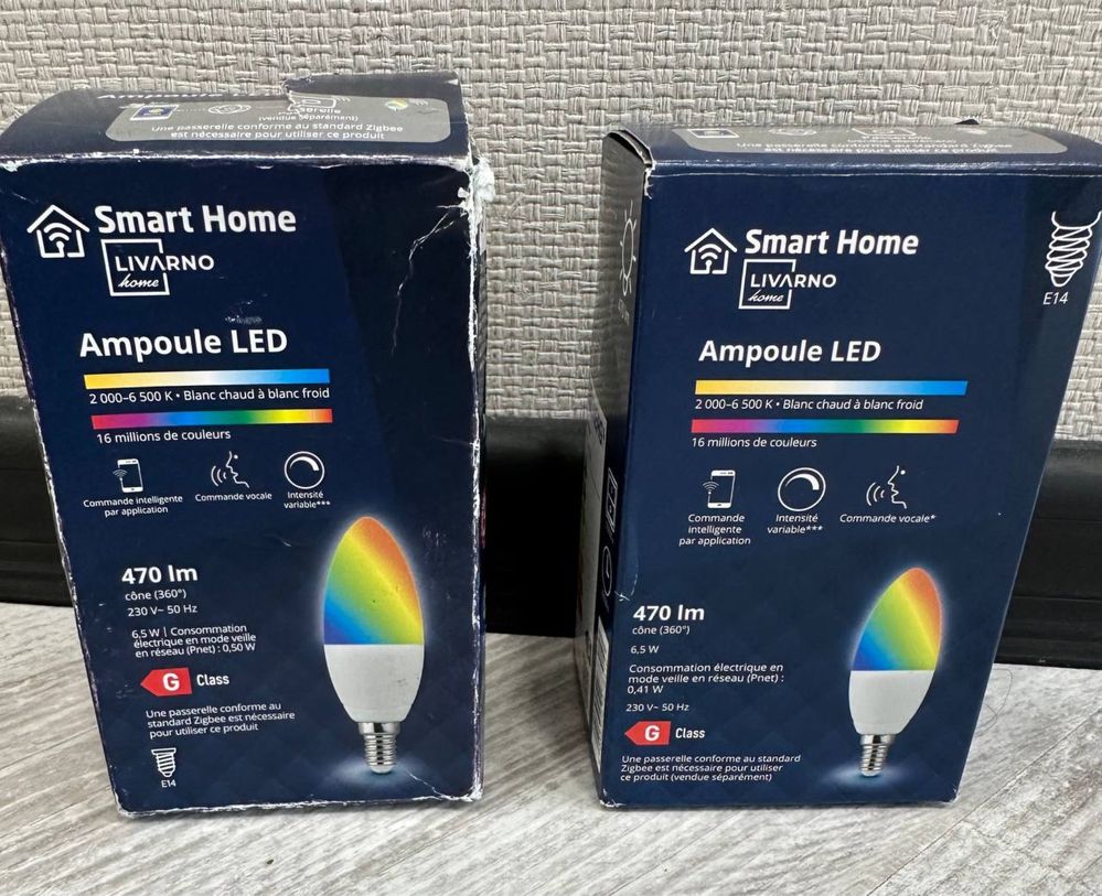 Розумна світлодіодна лампа Zigbee Smart Home