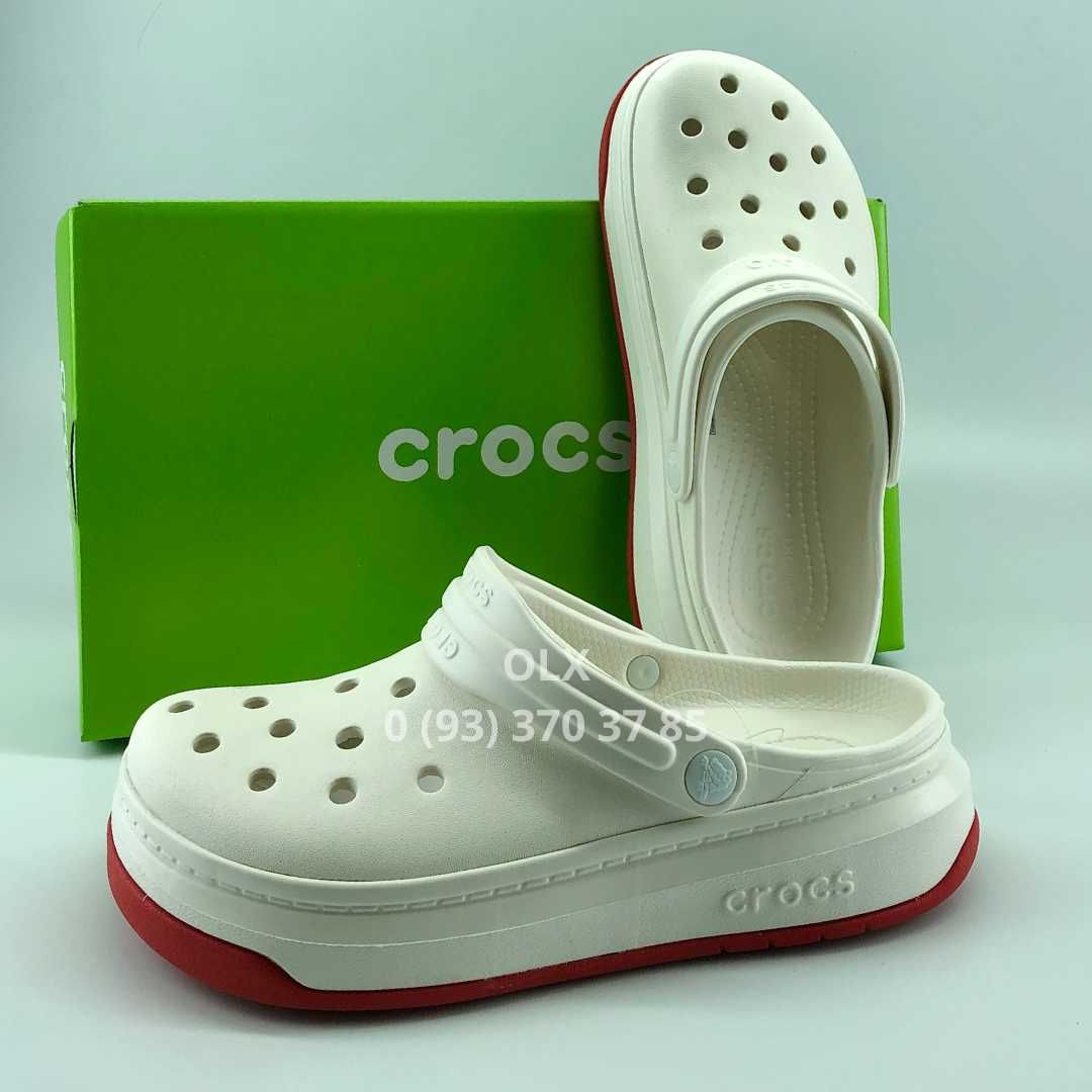 Крокси Чоловічі Crocs Crocband Full Force Grey Navy Темно- сині,  Сірі