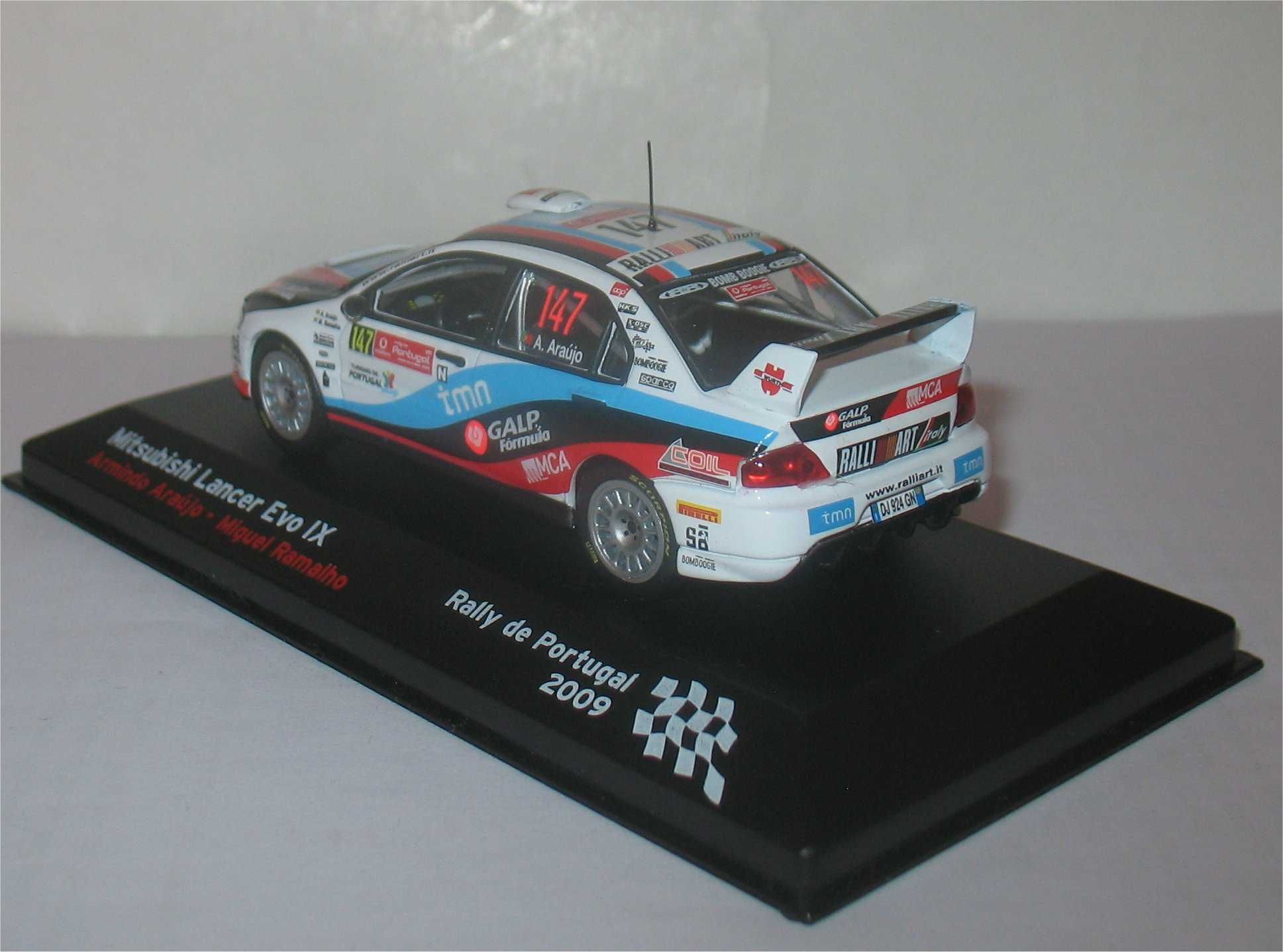 Mitsubishi Lancer Evo IX - 9º Rally de Portugal 2009 - Armindo Araújo