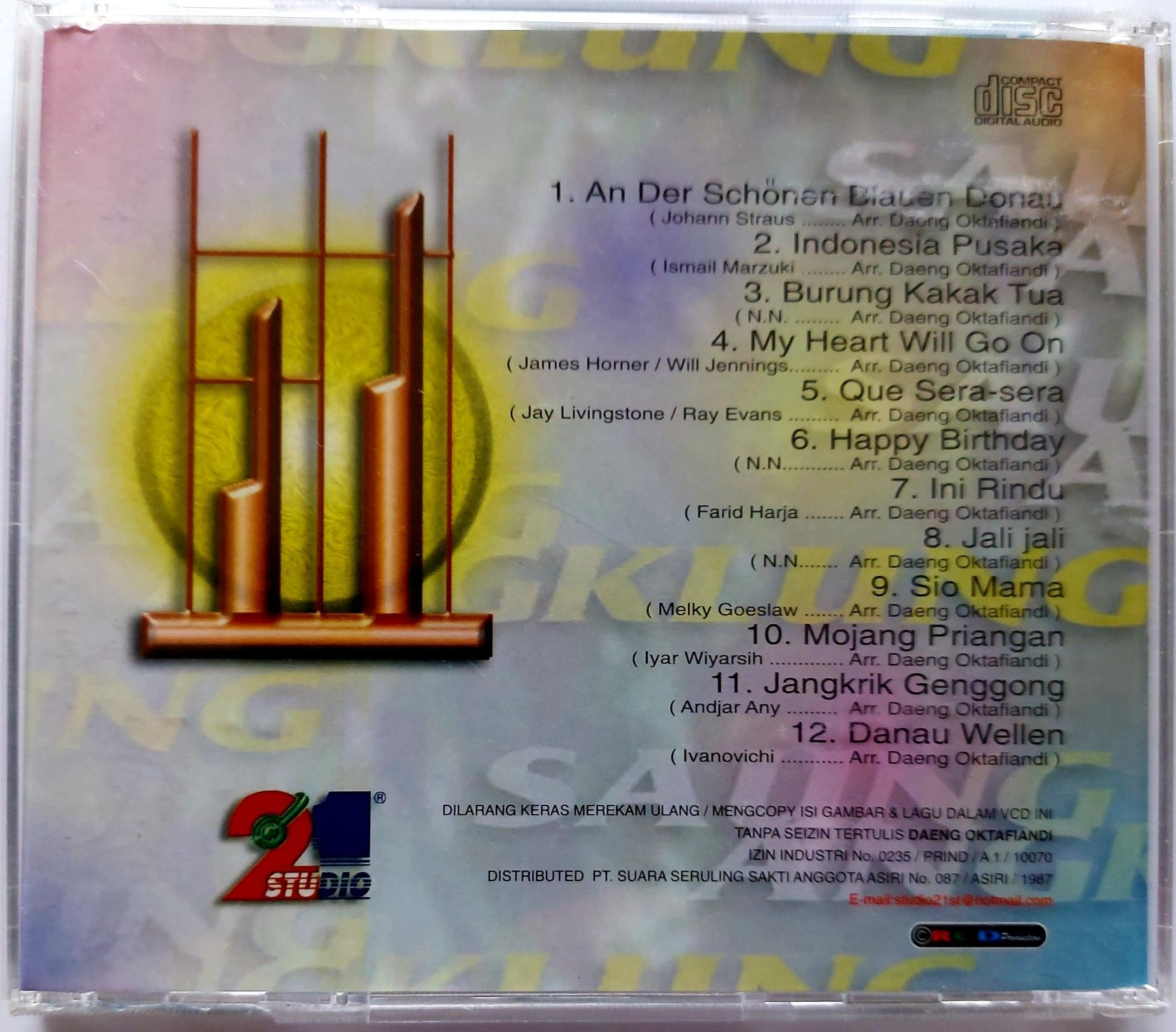 Saung Angklung Daeng Orchestra 1987r