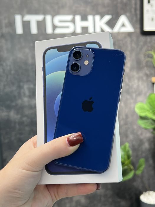 IPhone 12 mini Blue, 64GB, 100%Акб, Оплата частинами