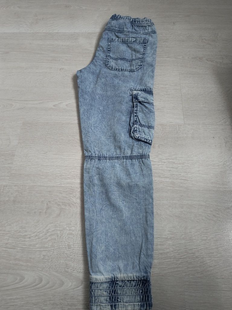 Spodnie chłopięce jeansowe 152