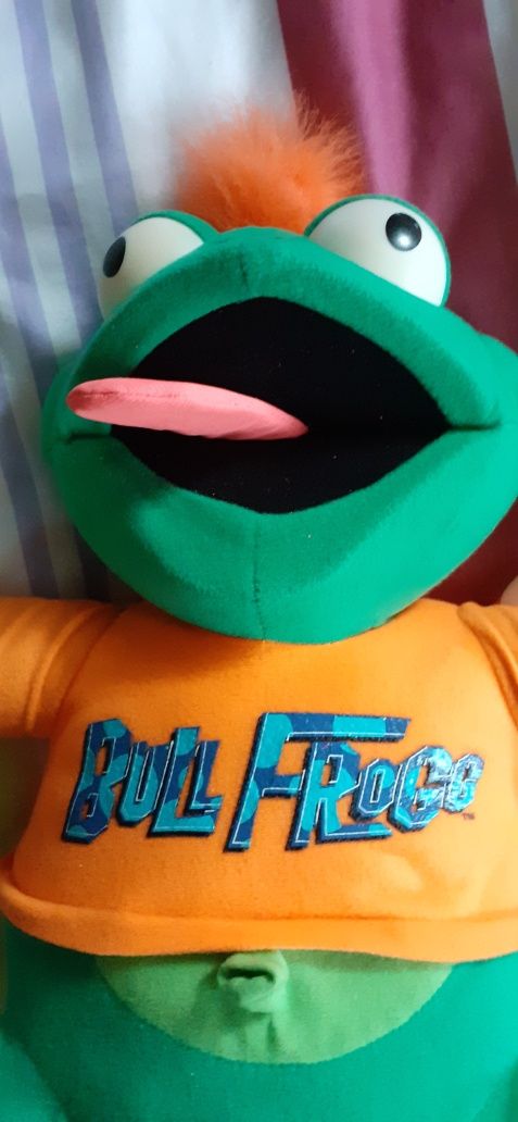 Interaktywna żaba Bull frog.