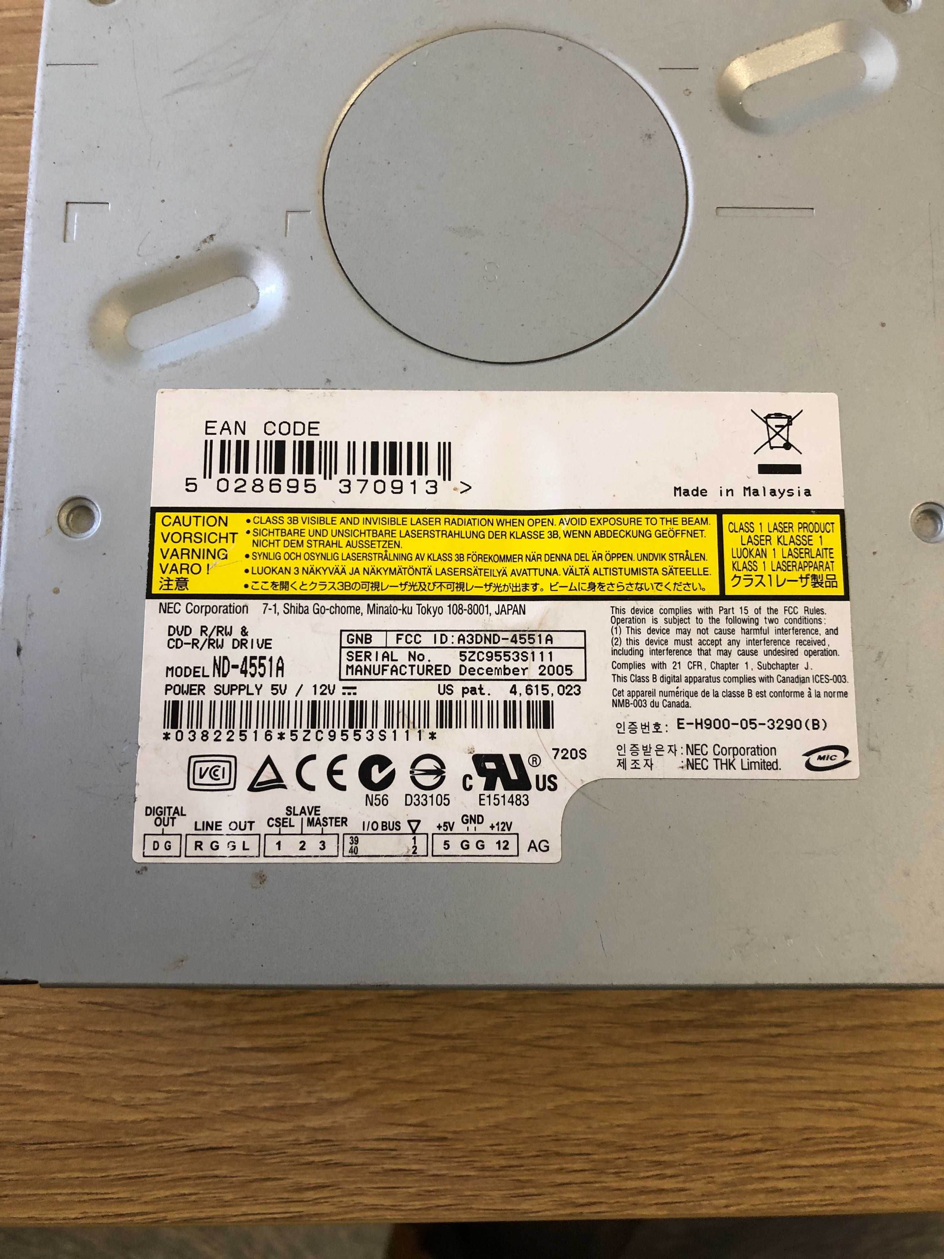 Dvd Rom ND-4551A