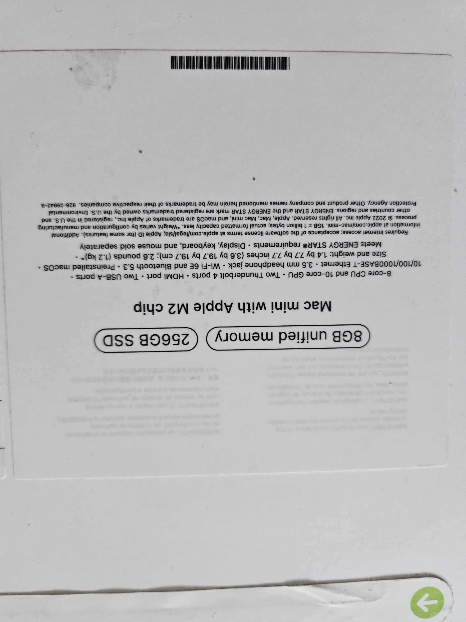 Komputer Mac mini with Apple