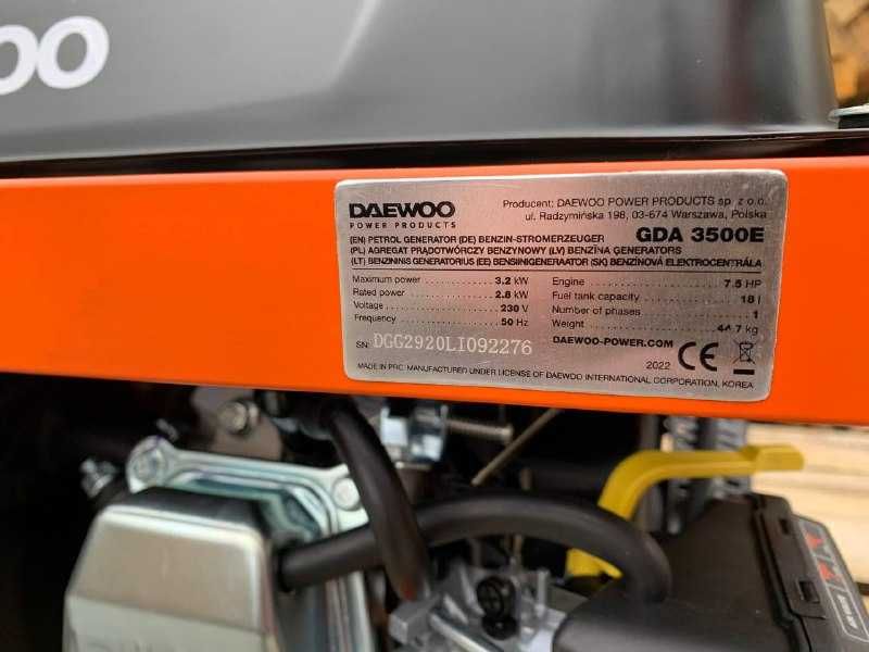 Оригінал! Генератор бензиновий DAEWOO GDA 3500 Master Line 2.8/3.2 кВт