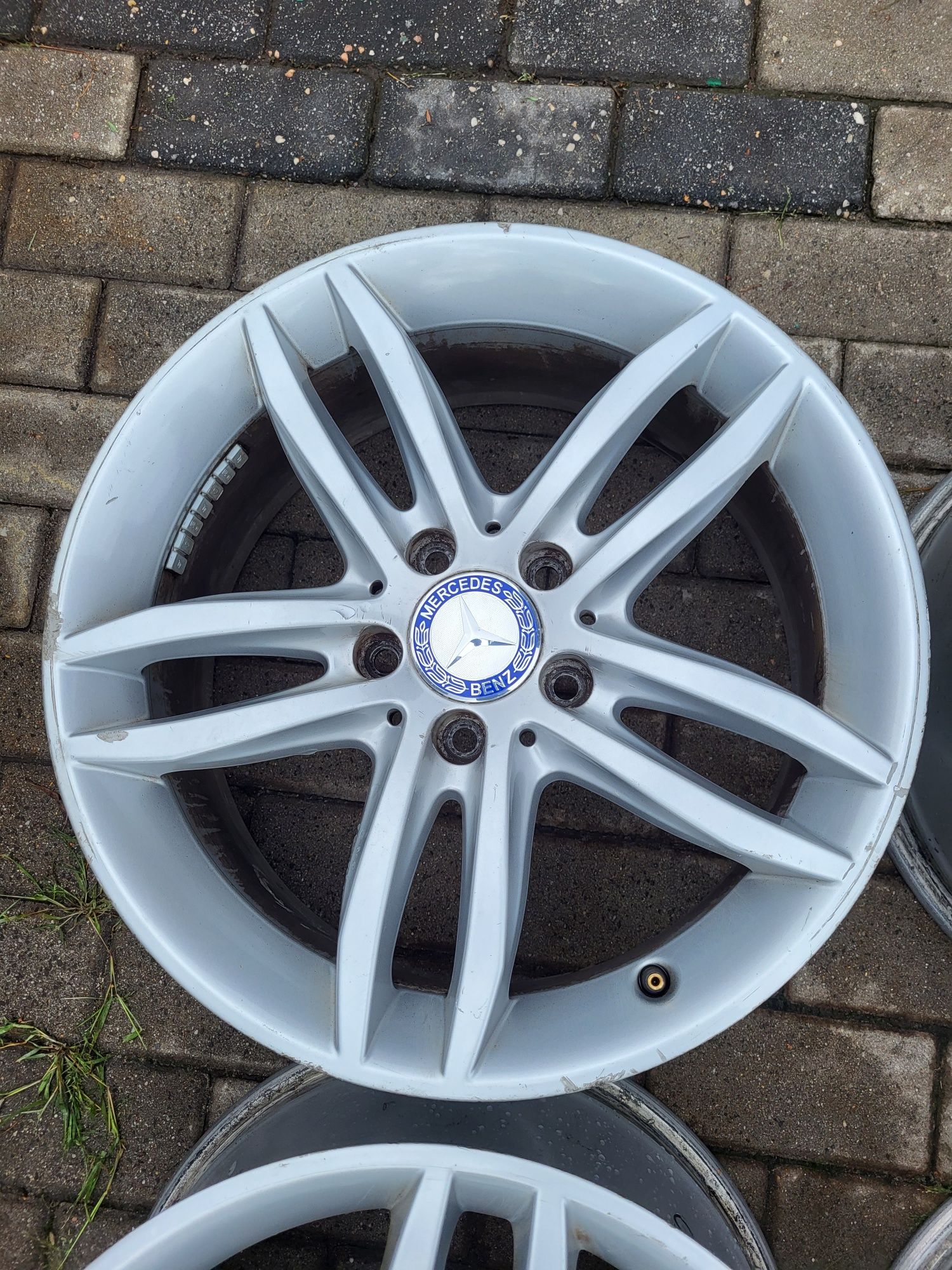 17 5x112 Felgi alu OEM 2 szerokości Mercedes