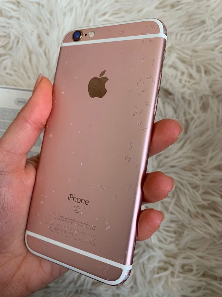 iPhone 6S 64gb rose gold (não funciona)
