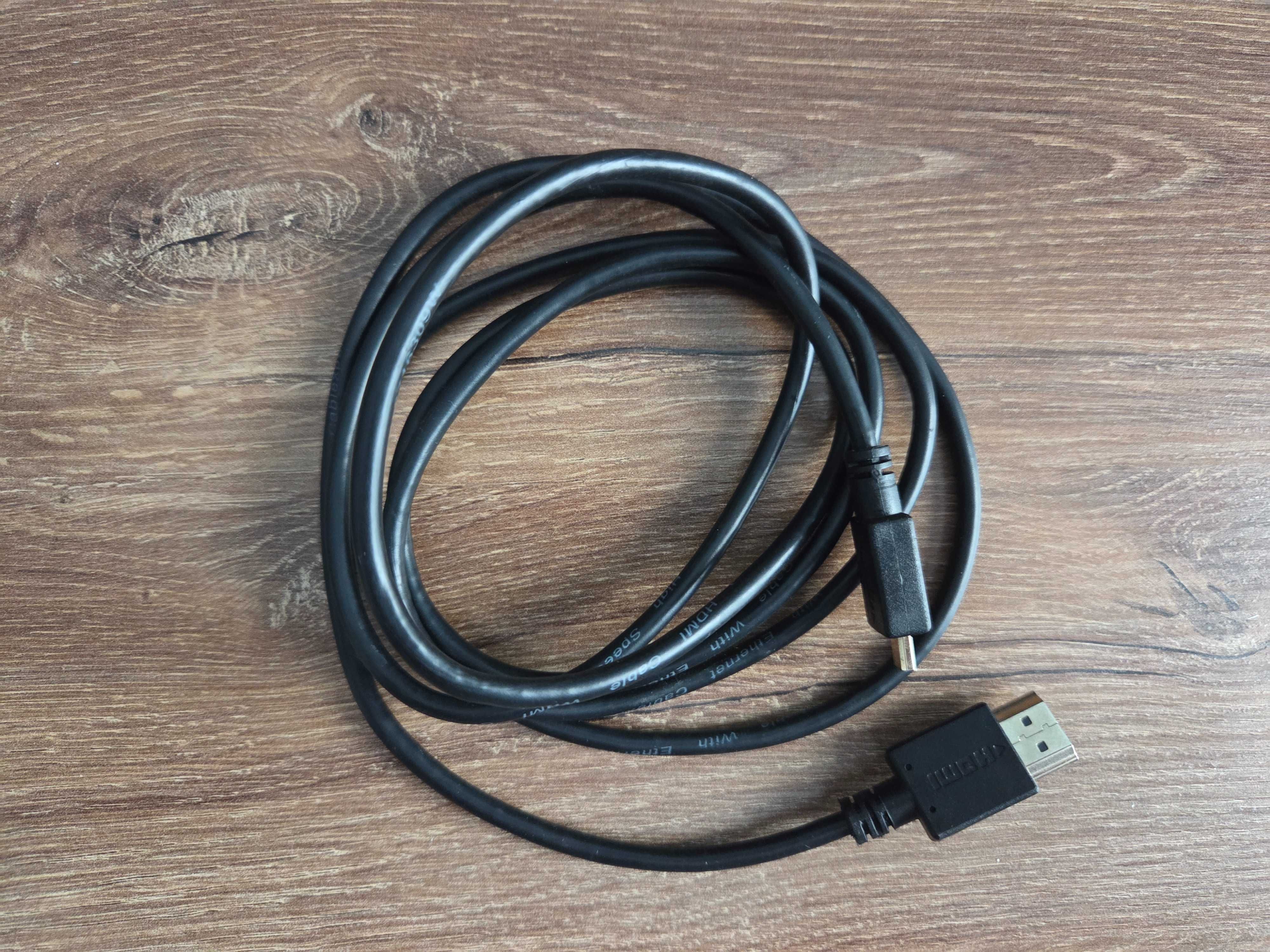 Kabel microHDMI - HDMI 1,8m