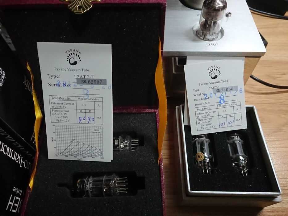 Yaqin MS-110B wzmacniacz lampowy + dodatkowe lampy