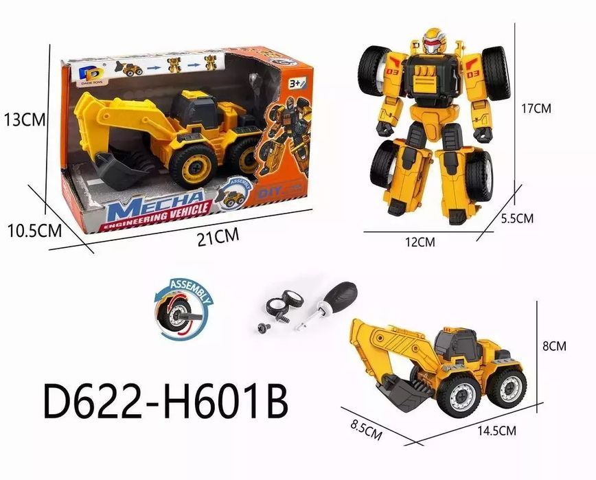 Robot transformujący. Maksik