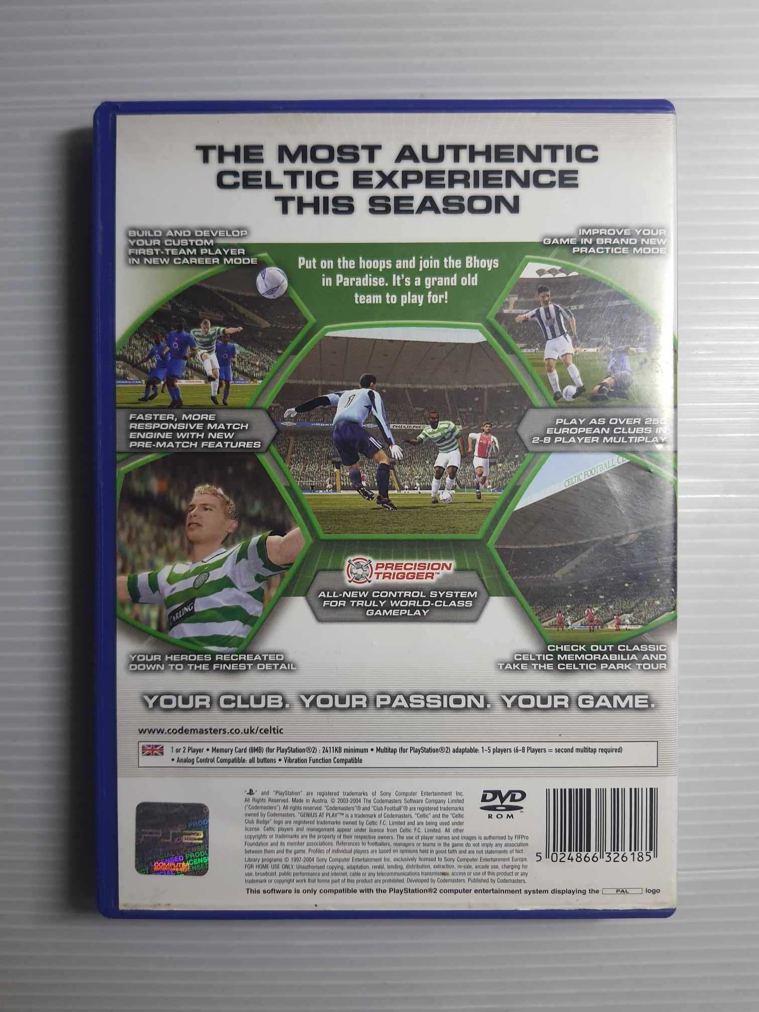 Playstation PS2 The CeltiC Football Club 2005