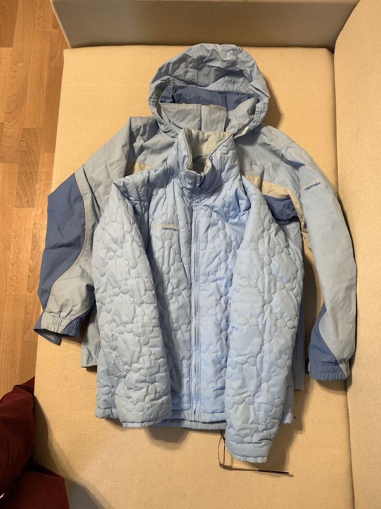 Лыжная куртка для девочки Columbia 2в1
