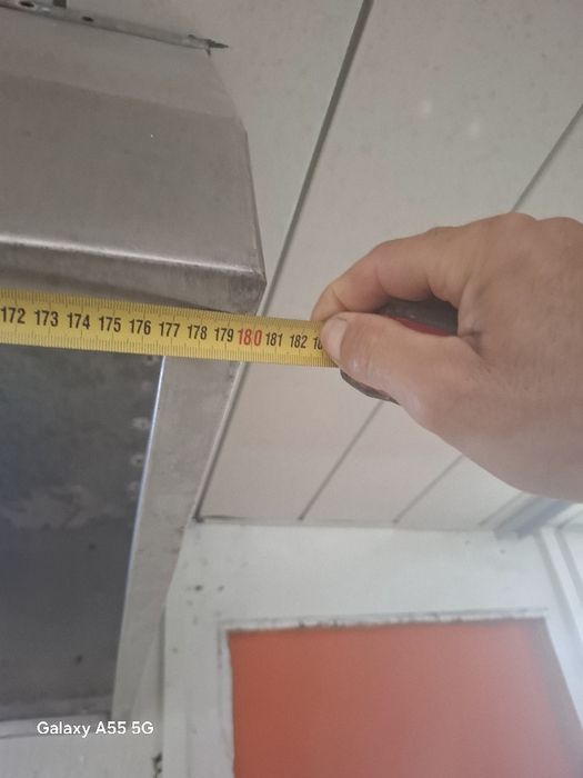 Chaminé em inox usada