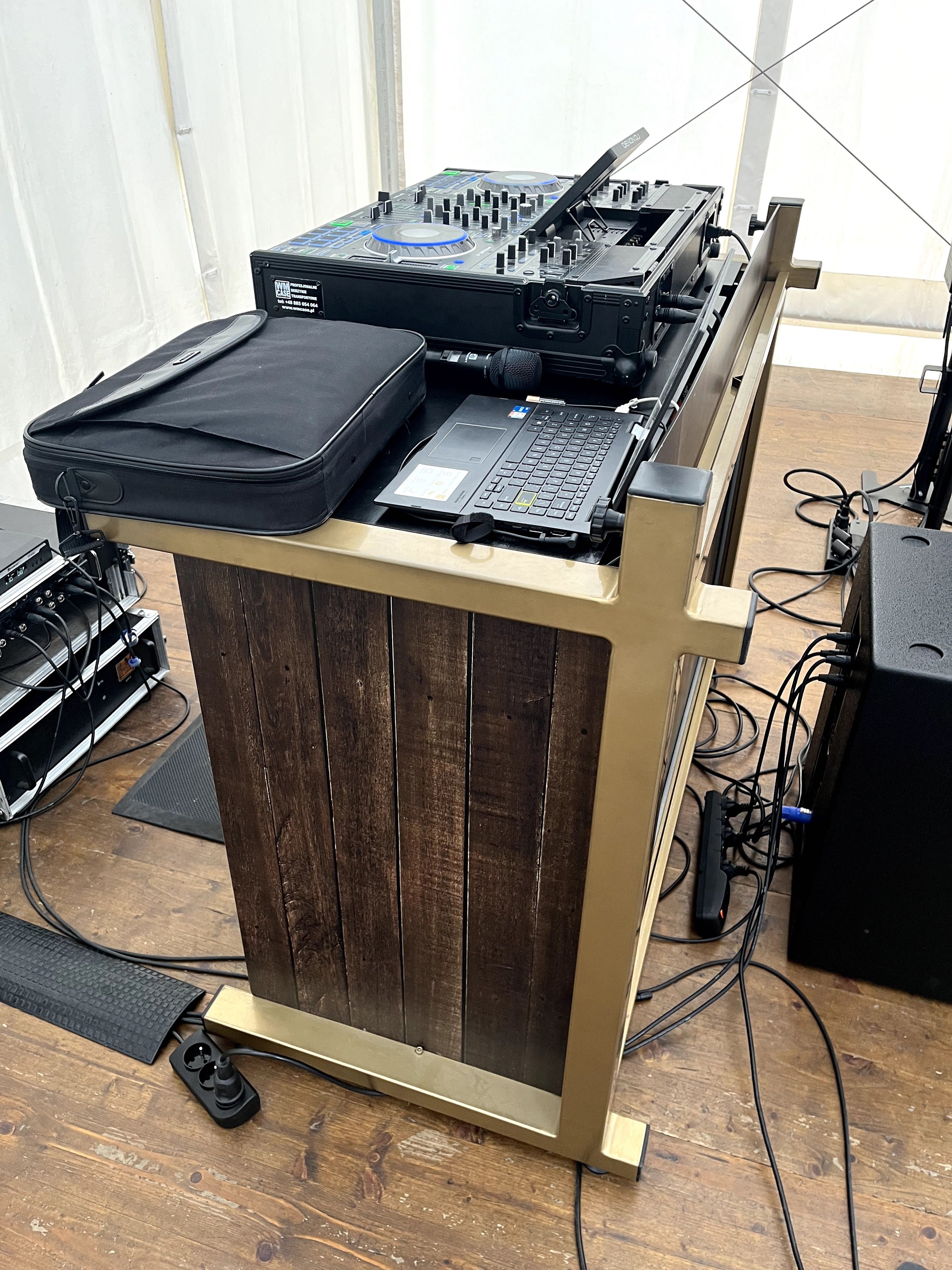 Nagłośnienie RCF 932 + sub 905 , denon prime 4 , screen dj