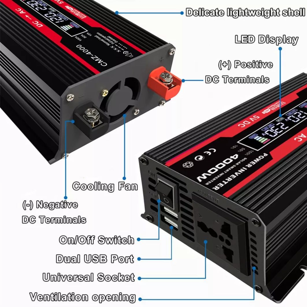 Інвертор CMZ-4000 (12V-220V)