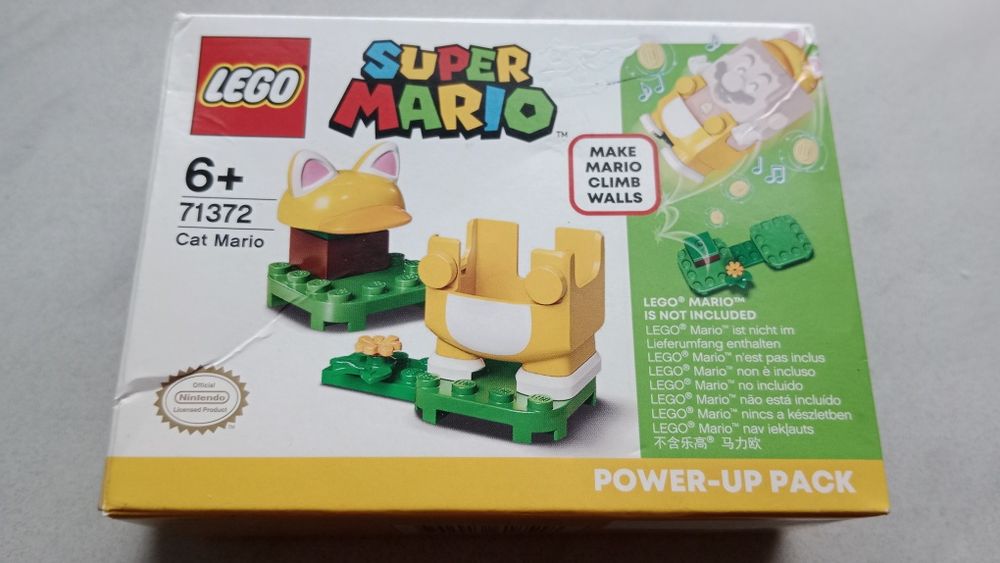 LEGO Mario 71372 - kot strój przebranie power up