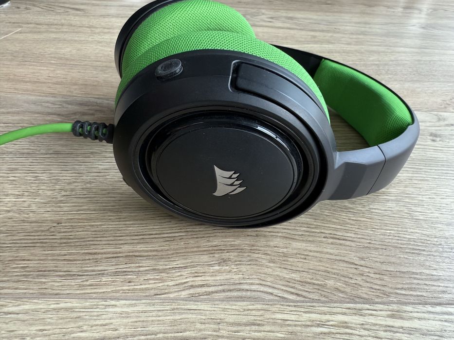 Sluchawki nauszne Corsair HS35 zielone