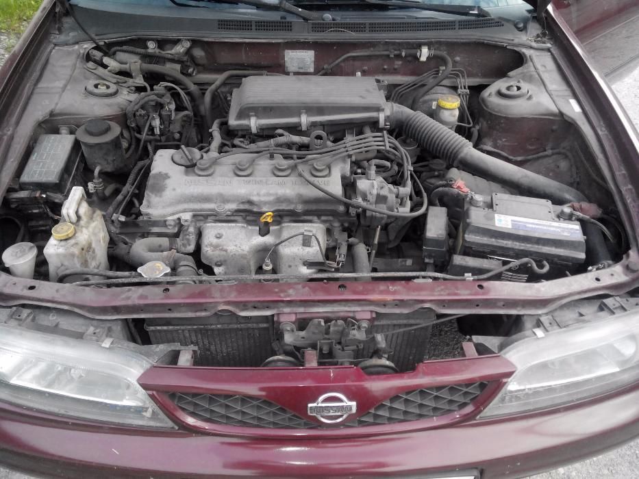 мотор двигатєль Nissan almera n 15n16 sunny tino.primera p10, p11/ШРОТ
