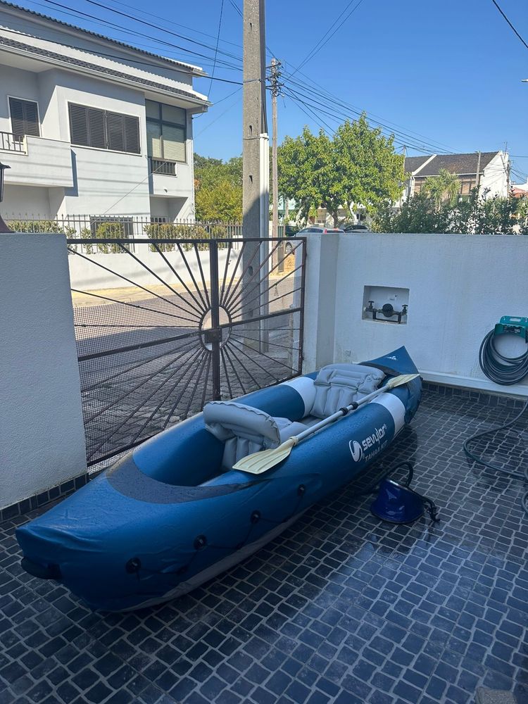 Canoa Kayak (Caiaque) insuflável COMO NOVO
