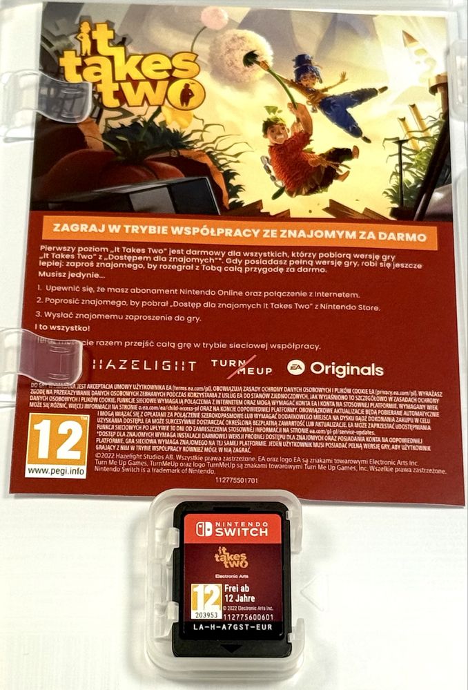 It Takes Two Nintendo Switch