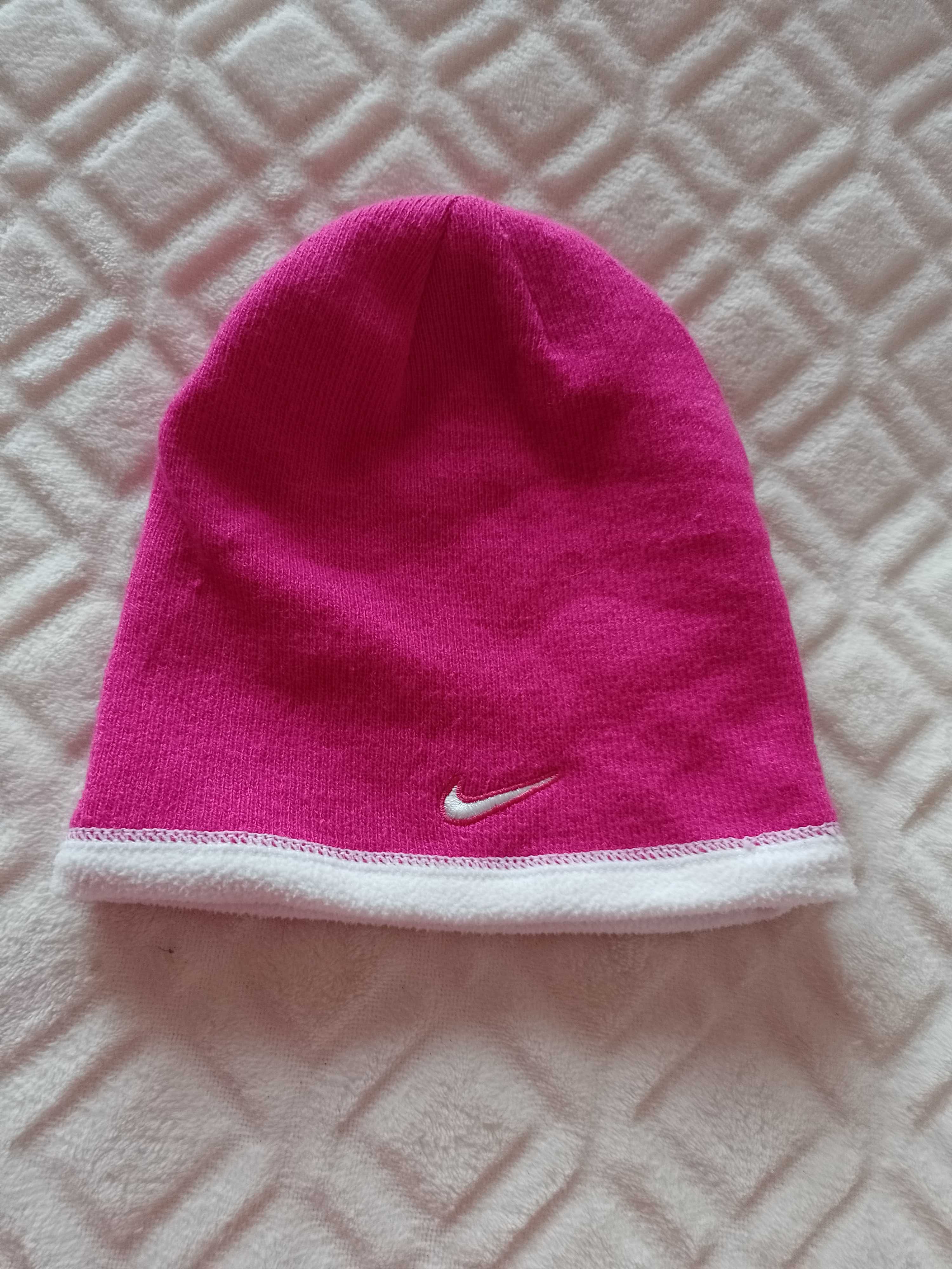 NIKE/ Różowa czapka zimowa, One Size