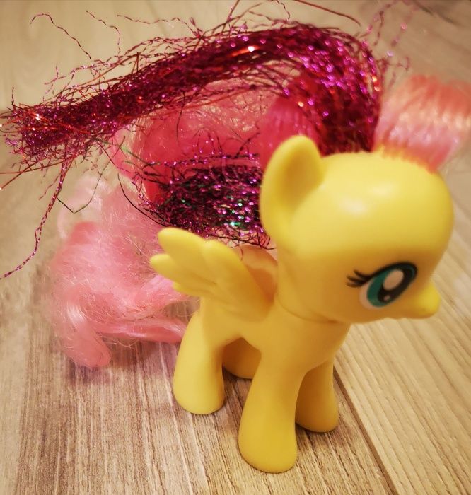 My little Pony Fluttershy z brokatowymi wlosami