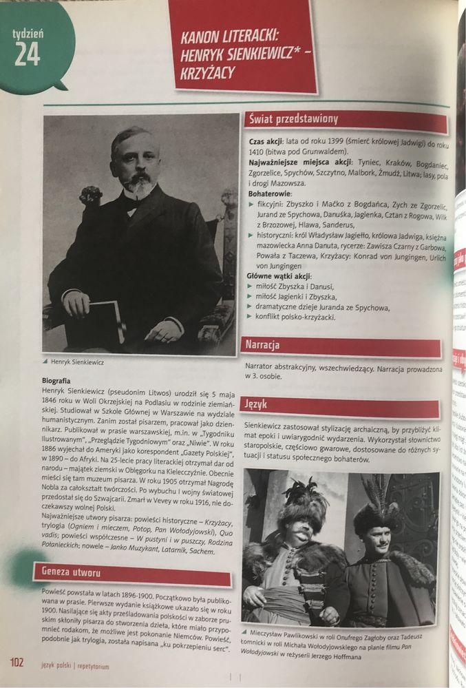 Repetytorium język polski - 7 i 8 klasa sp + szkoła średnia